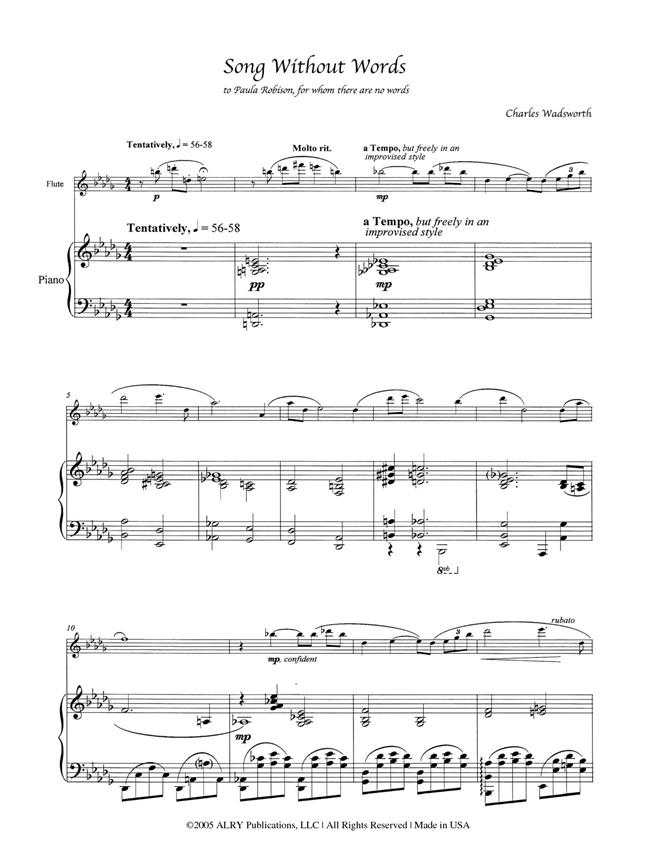 Song Without Words
